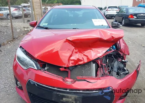 2015 Toyota Corolla S Plus z USA, uszkodzony, nr VIN 2T1BURHEXFC477454